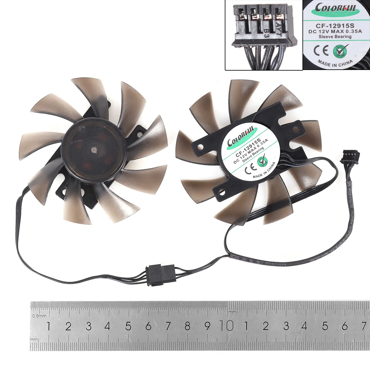 Picture of Cooling Fan GeForce GTX 1660 Ti RTX 2060 GPU FAN For Inno3D RTX2060 GTX1660TI GPU Cooler Fan